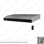 شفاط مطبخ بيورتي مخفي مسطح 3 سرعات 60 سم فضي PT SLIM PLUS X 450m3/h