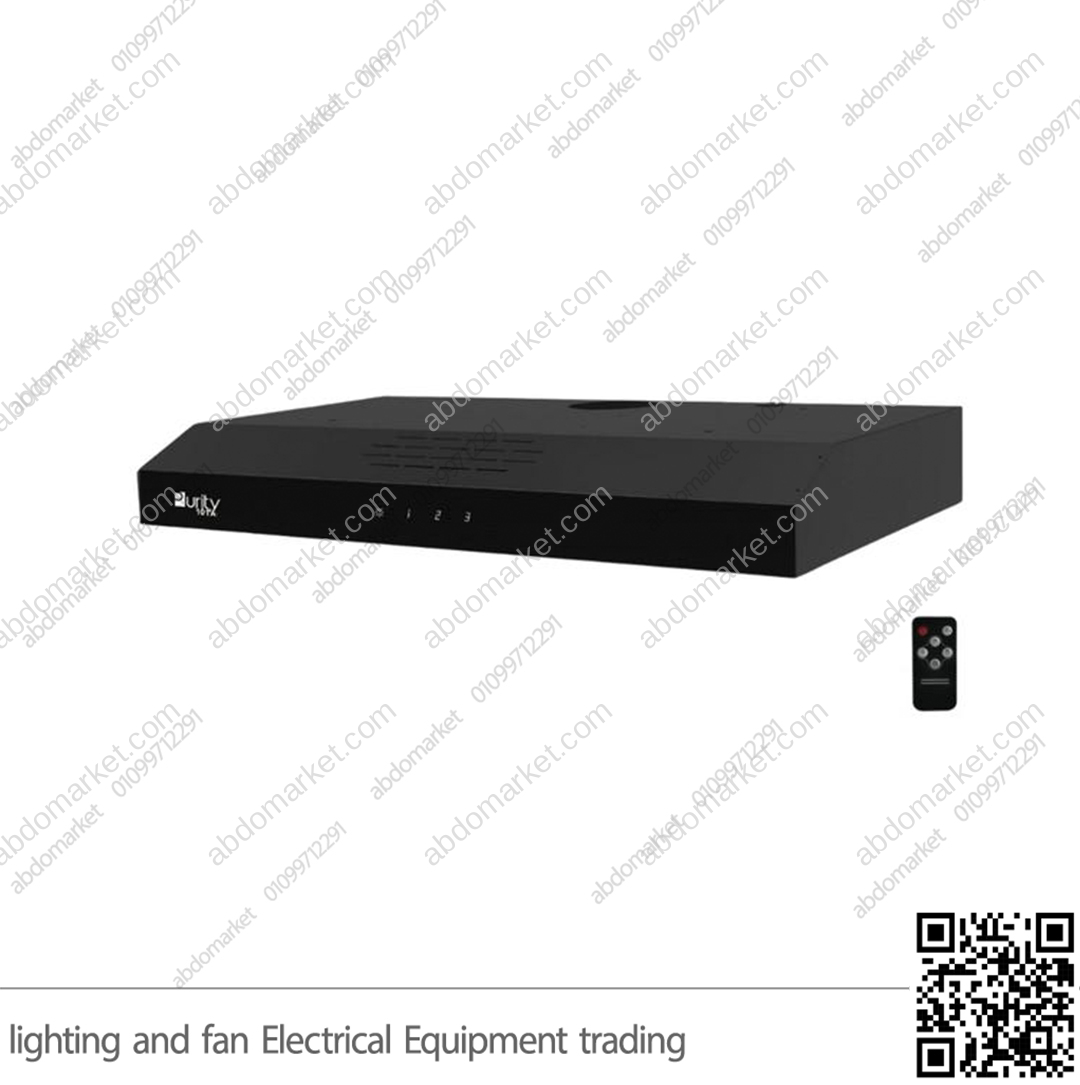 شفاط مطبخ بيورتي مخفي مسطح 3 سرعات 80 سم اسود PT SLIM PLUS BL 450m3/h شفاط مطبخ بيورتي مخفي مسطح 3 سرعات 80 سم اسود PT SLIM PLUS BL 450m3/h