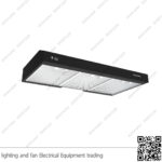 شفاط مطبخ بيورتي مخفي مسطح 3 سرعات 80 سم اسود PTSLIM BL 450m3/h