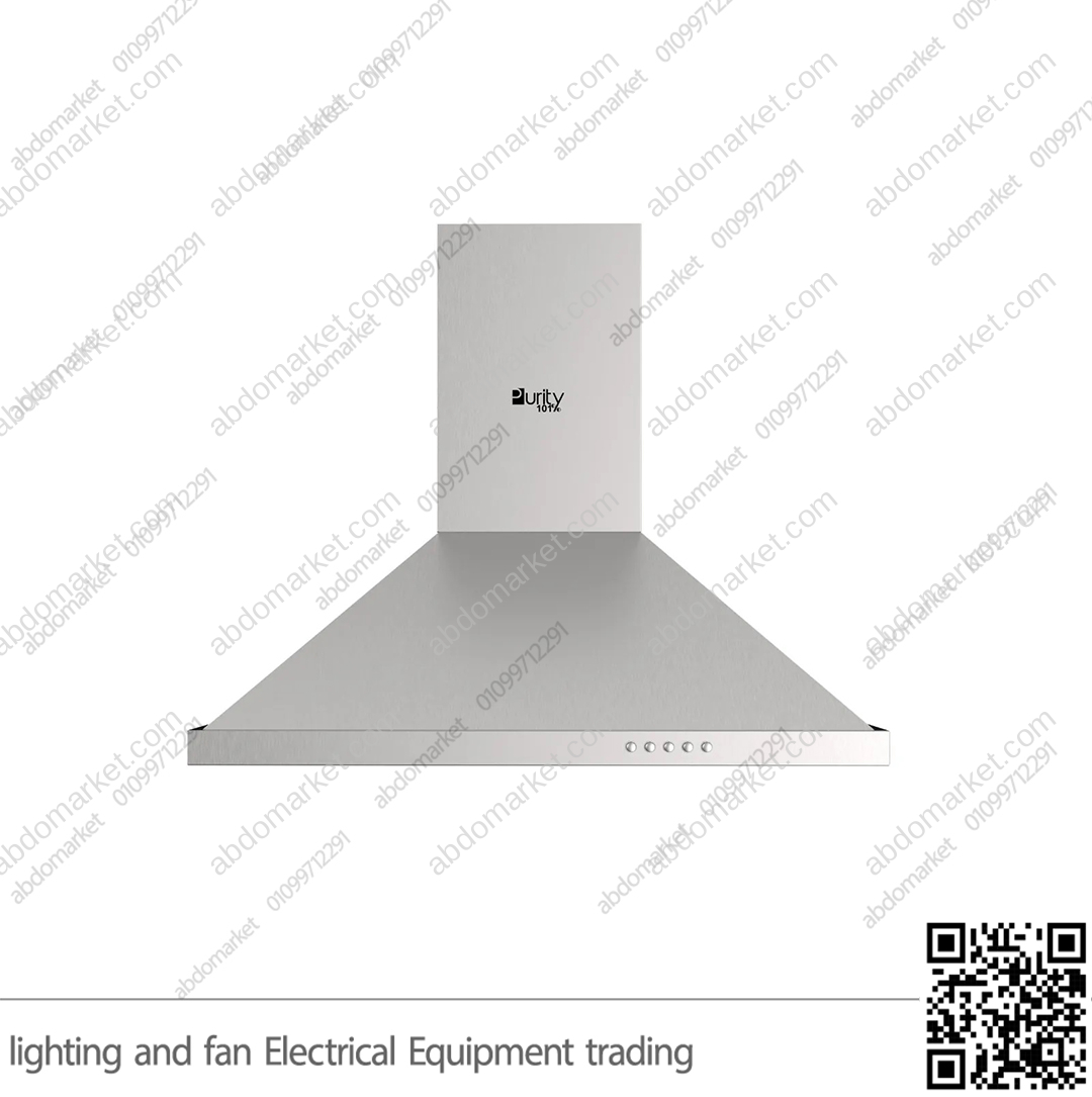 شفاط مطبخ بيورتي هرمي 3 سرعات 60 سم فضي PANSY X 650m3/h شفاط مطبخ بيورتي هرمي 3 سرعات 60 سم فضي PANSY X 650m3/h