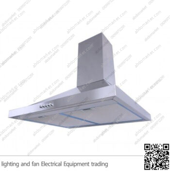 شفاط مطبخ بيورتي هرمي 3 سرعات 60 سم فضي PENTO 750m3/h