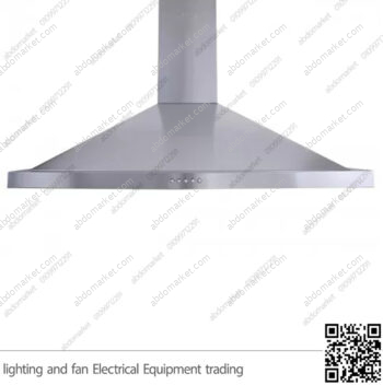 شفاط مطبخ بيورتي هرمي 3 سرعات 80 سم فضي PENTO