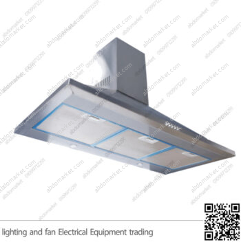 شفاط مطبخ بيورتي هرمي 3 سرعات 90 سم فضي PANSY PLUS