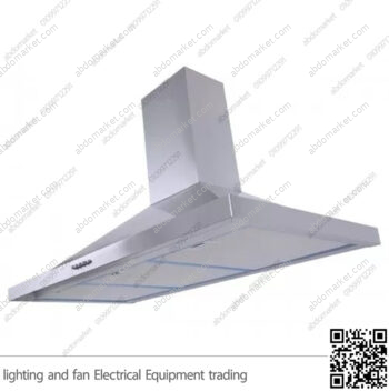 شفاط مطبخ بيورتي هرمي 3 سرعات 90 سم فضي PENTO PLUS 1000m3/h