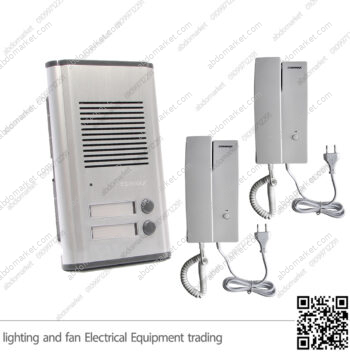 كيت انتركم كوماكس 2 خط 2 سماعة داخل المنيوم DP-2SDR-201AG