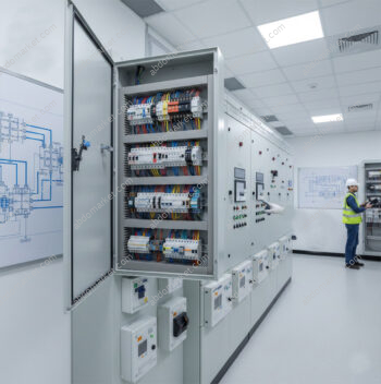 لوحات التوزيع والقواطع الكهربائية