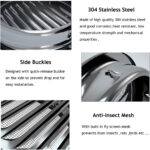 جريلة ستانلس 4 بوصة