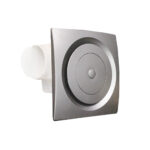 شفاط سقف جبسبورد 25 سم مصمت رمادي مدور yelowberg